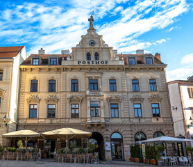 Posthof in Mödling, Niederösterreich