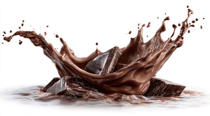 Melted chocolate splash (1)