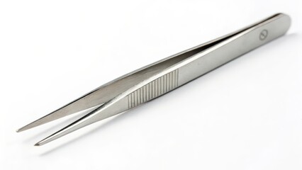 Stainless Steel Precision Tweezers for Crafting and Laboratory Use