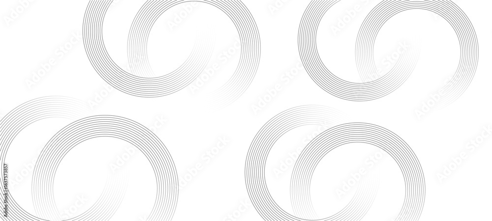 Poster modern white and golden abstract background with circle shape golden vector abstract graphic design 