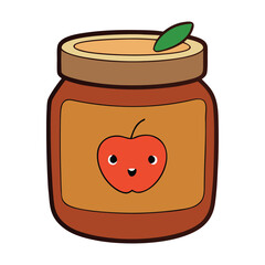 Apple butter is a smooth, spiced fruit spread made by slow-cooking apples with sugar and cinnamon until thick and caramelized, perfect for toast or baking.
