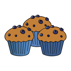 Fluffy blueberry muffins bursting with juicy berries, lightly sweetened and perfectly golden-baked. A delicious, comforting treat ideal for breakfast or a snack anytime!
