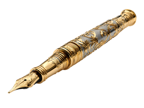 Gold Pen - Powered by Adobe