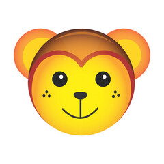 Monkey Face Free Icon
