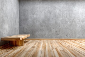 Concrete wall banner