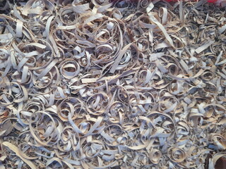 close up of a dry tea leaves