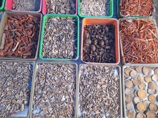Assorted Herbal Ingredients for Natural Remedies