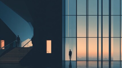 Minimalist & Modern. Clean compositions with ample negative space. aesthetic minimalism that conveys focus and clarity.