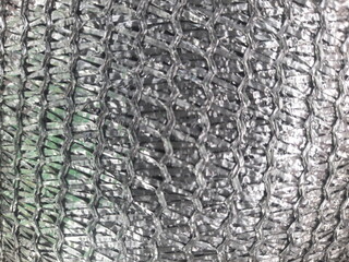 Close-Up of Plastic Rope Weaving Pattern