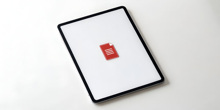 PDF file icon symbolizes a document in portable format used for consistent text and layout viewing