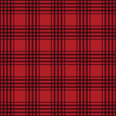 Obraz premium A vibrant set of textile fabric patterns featuring classic check 