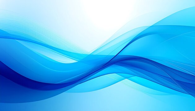 Abstract blue wavy background (3) - Powered by Adobe