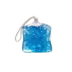Reusable Ice Pack with Drawstring - Blue Gel Cooling Pack for Travel, Sports, and First Aid