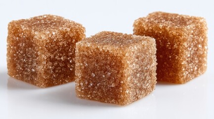 Three light brown sugar cubes (1)