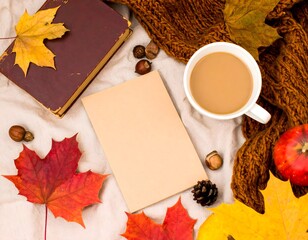 Minimalist workspace featuring laptop, notebook, plants, and sticky notes near bright window.