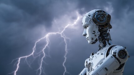 Robot stormy weather technology