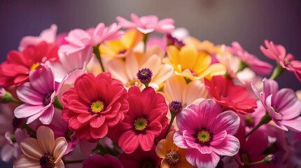 Fototapeta premium large city blocks submerged in powerful crashing tidal waves in a colorful illustration showing nature overpowering urban structures 