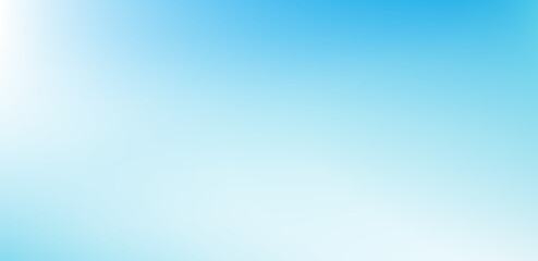 Blurred color gradient background, abstract white blue sky grain gradation texture, vector soft blue texture blur abstract background © lukulo