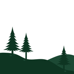 Obraz premium Forest Tree Landscape