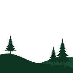Obraz premium Forest Tree Landscape