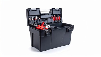 Colorful Tool Box Filled with Various Tools for Home Improvement Projects and D I Y Enthusiasts Everywhere