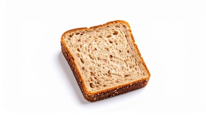 Freshly Baked Bread Loaf on Clean White Surface Showcasing Texture and Warmth in Simple Setting