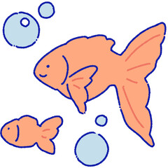 two goldfish