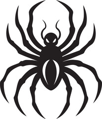  Halloween Spider Silhouette Vector