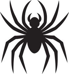 Halloween Spider Silhouette Vector