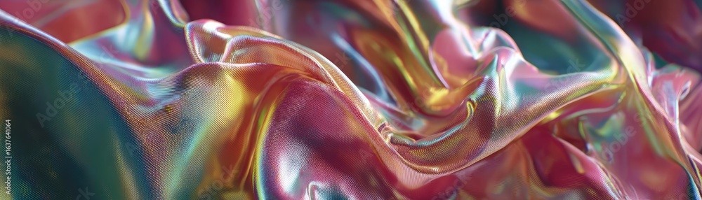 Poster ripped knit in silk section concept. colorful abstract texture with dynamic waves and flowing patter