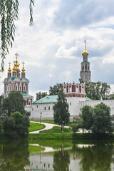 Fototapeta premium Novodevichy Monastery in Moscow.