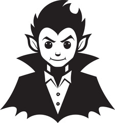  Vampire silhouette halloween acon