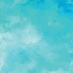 Beautiful blue and green watercolor element for sale banners, posters, labels, wallpaper, scrapbooking, birthday party decorations, invitations card, printing labels, greeting cards,