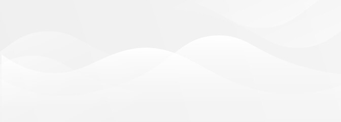Abstract Gradient White grey liquid background. Modern background design. Dynamic Waves. Fluid shapes composition. Fit for website, banners, brochure, posters