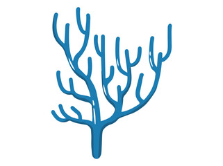 Seaweed plant Coral Reefs Background
