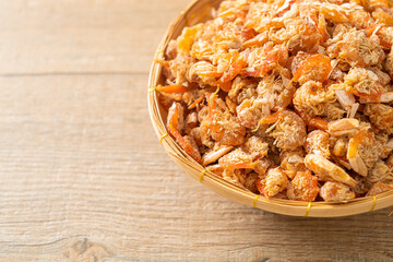 dried shrimps or dried salted prawn