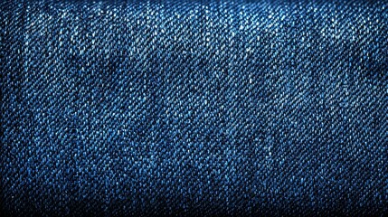 High-Quality Denim Texture with Clean Background for Design Use