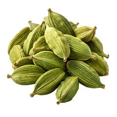Whole Green Cardamom Pods &ndash; High-Resolution Spice Photography for Culinary Use