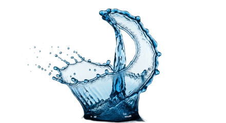 Dynamic Water Splash High-Resolution Liquid Photography for Commercial Use