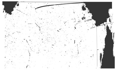 Black and white art grunge, grunge paint element, grunge  texture overlay background. Monochrome grunge texture. Vector brush Stroke, Grunge Brush strokes Background. Black Brush strokes.eps8