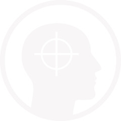 Abstract ilustration head vecktor. ilustracon de arte abstracto. 