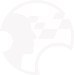 Abstract ilustration head vecktor. ilustracon de arte abstracto. 