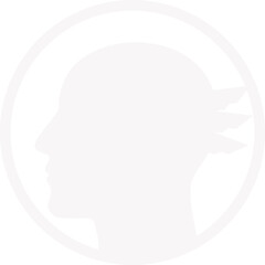 Abstract ilustration head vecktor.