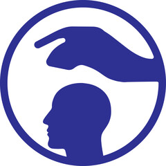 Abstract ilustration head vecktor.