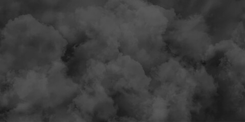 Dark Grey and Black Cloud Texture. Dark Sky Texture Background. Smoky Clouds Abstract Background