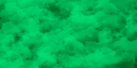 Vivid Green Fog Abstract Background. Abstract Emerald Cloud Swirl. Mystical Green Smoke Texture. abstract background