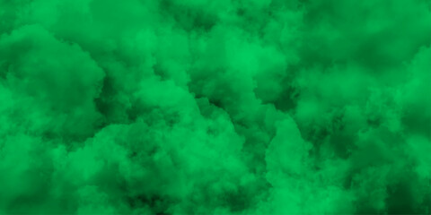 Vivid Green Fog Abstract Background. Abstract Emerald Cloud Swirl. Mystical Green Smoke Texture. abstract background