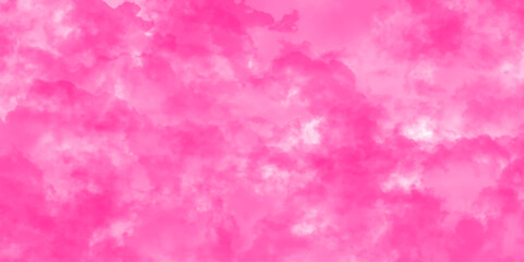 Obraz premium Blush Mist Cloudscape Texture. Pink Dream Fog Background. Soft Pink Cloudy Texture Background. Dreamy Pastel Sky Effect