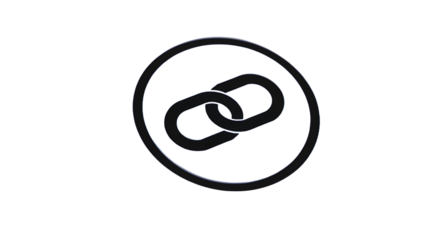 Link Icon Symbol of Connection, Networking, and Collaboration