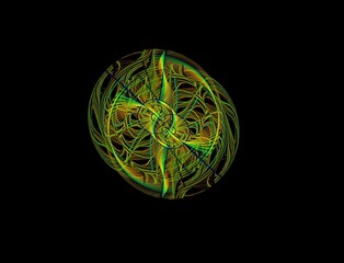 Imaginatory fractal abstract background Image